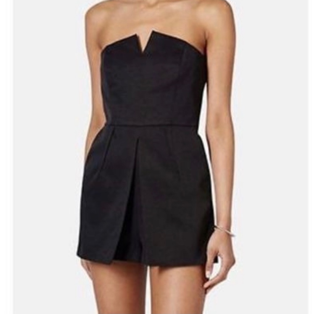 Topshop black romper